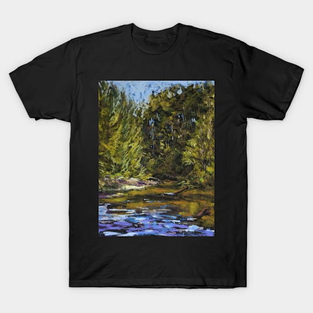 Wilson River 2 - paint out T-Shirt by Terrimad